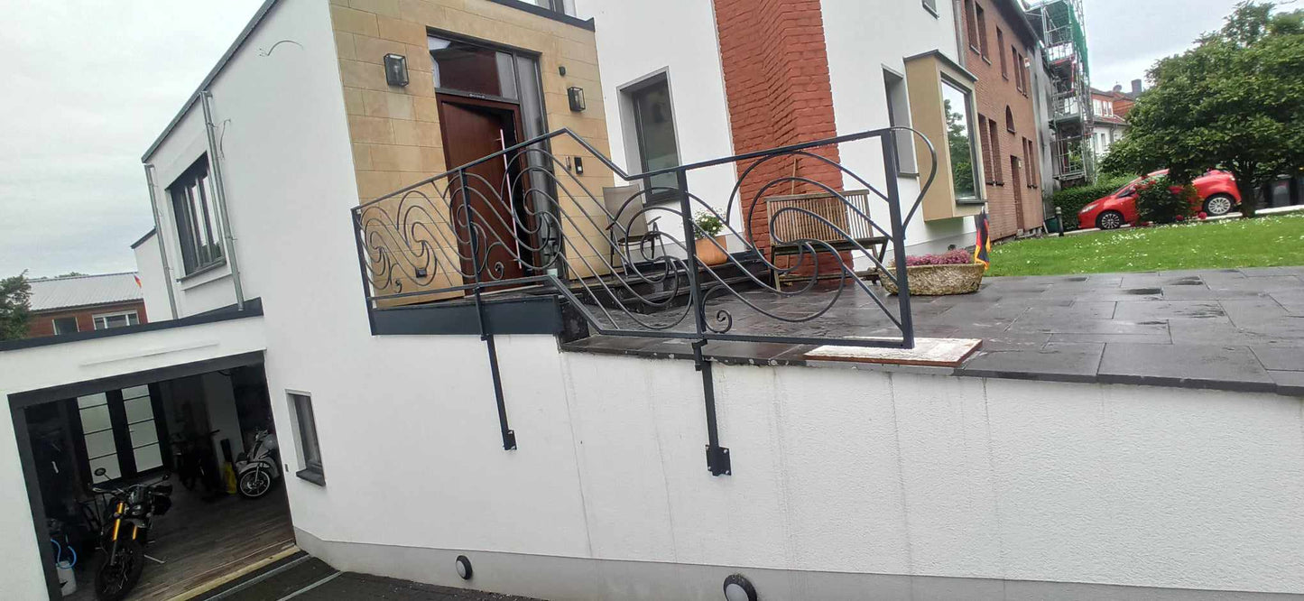 Geländer aus Schmiedeeisen ``Rhein``