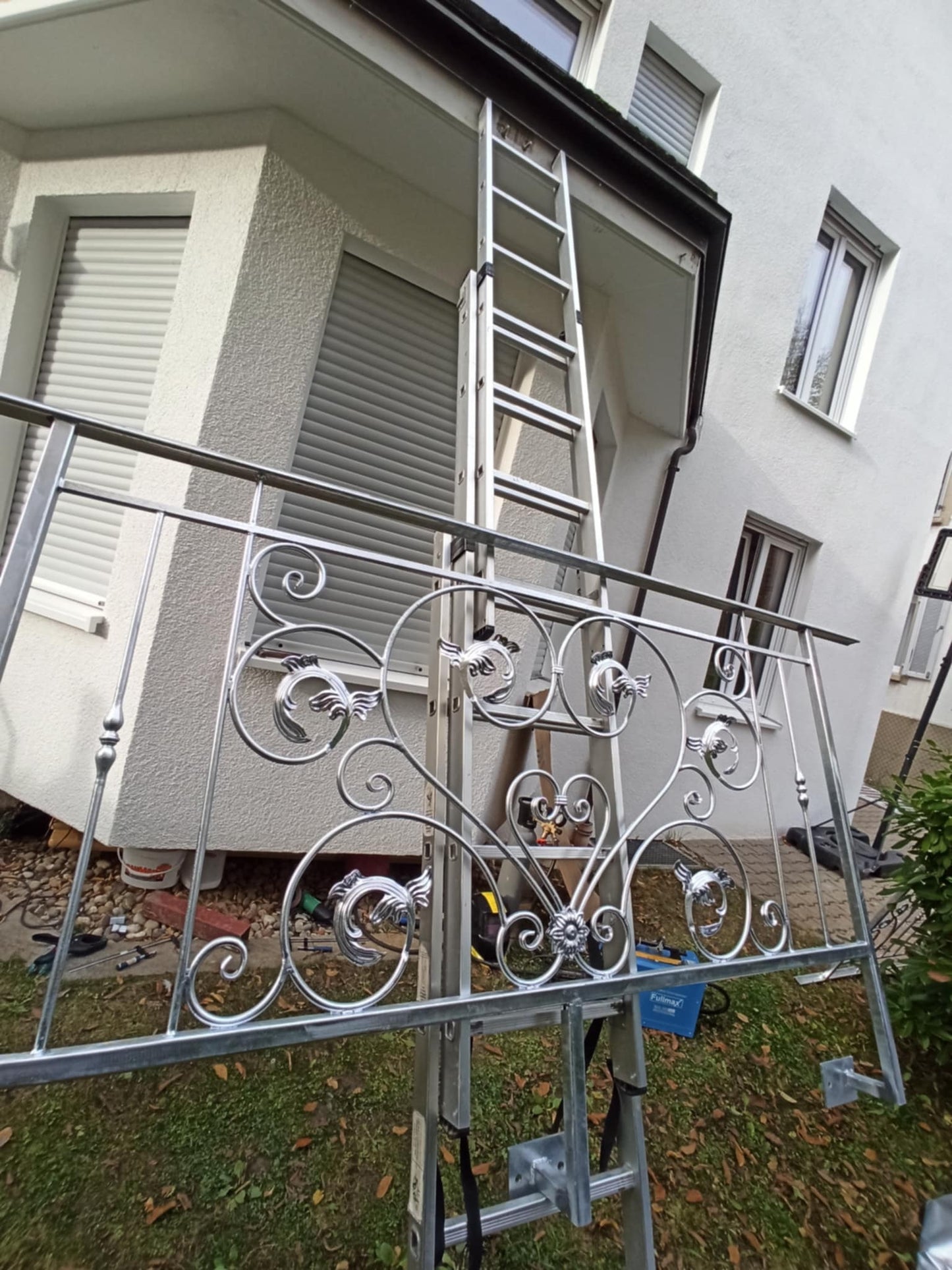 Balkongeländer aus Schmiedeeisen ``Bodensee``