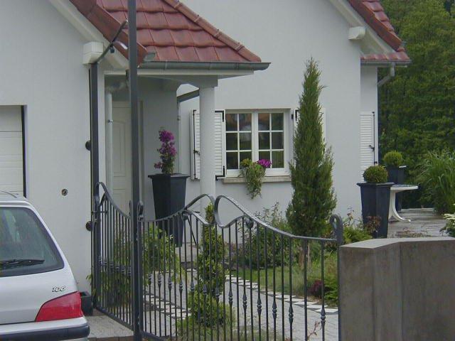 Gartentor aus Schmiedeeisen ''Blankenese'' - Schmiedeeisen Profi