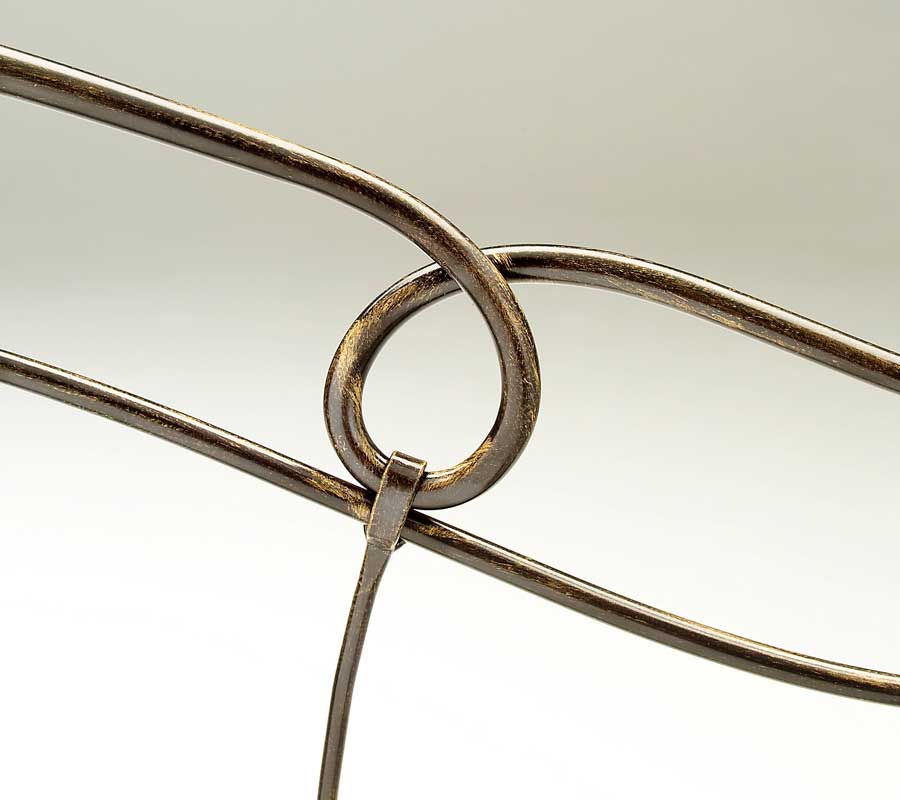 Eisenbett ''Blankenese'' - Schmiedeeisen Profi