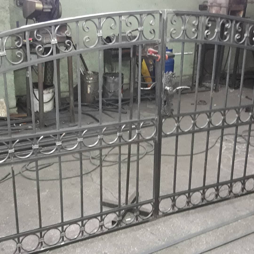 Zaun aus Schmiedeeisen ''Mainz'' - Schmiedeeisen Profi