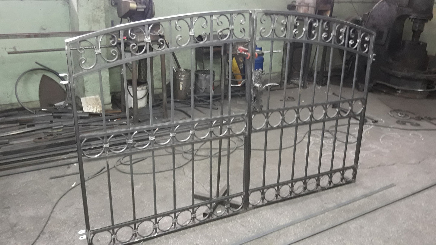 Zaun aus Schmiedeeisen ''Mainz'' - Schmiedeeisen Profi