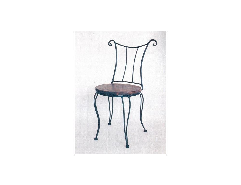 Eisenstuhl "Amelie" - Schmiedeeisen Profi