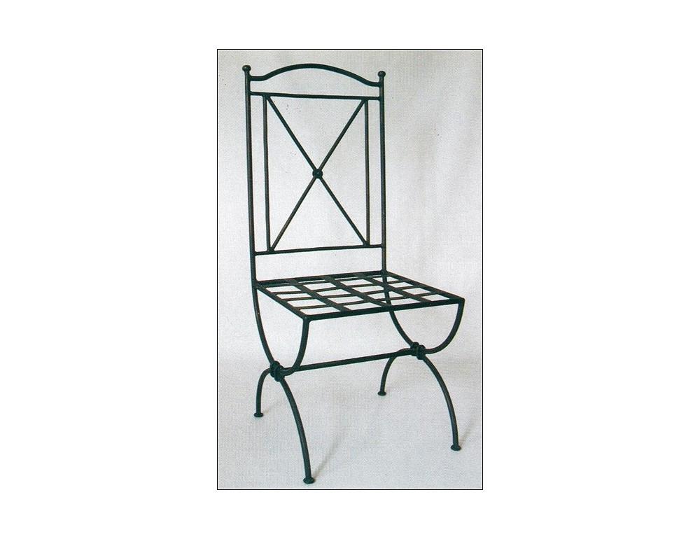 Eisenstuhl "Hannelore" - Schmiedeeisen Profi