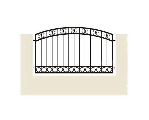 Zaun aus Schmiedeeisen ''Mainz'' - Schmiedeeisen Profi