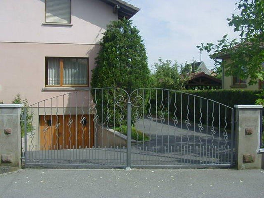 Gartentor aus Schmiedeeisen ''Blankenese'' - Schmiedeeisen Profi