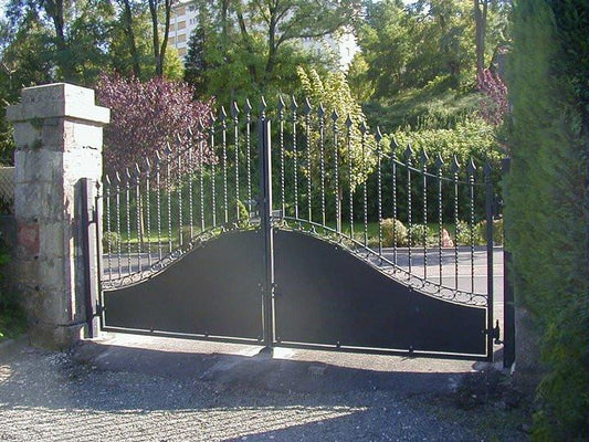 Gartentor aus Schmiedeeisen ''Charlottenburg'' - Schmiedeeisen Profi