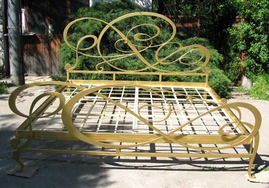 Eisenbett ''Los Angeles'' - Schmiedeeisen Profi