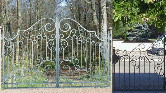 Gartentor aus Schmiedeeisen ''Bayern''