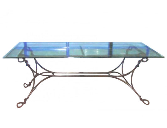 Esstisch aus Schmiedeeisen ''Heidi'' - Schmiedeeisen Profi