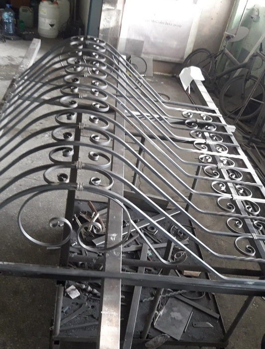 Fenstergitter aus Schmiedeeisen N°5