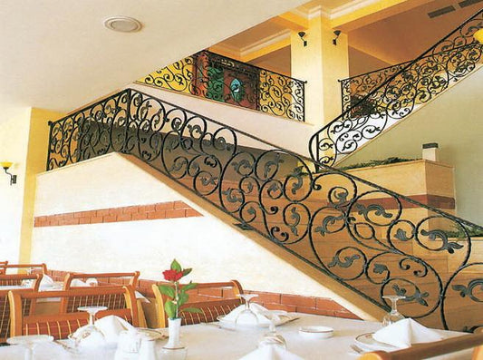 Geländer aus Schmiedeeisen ''Bergedorf'' - Schmiedeeisen Profi