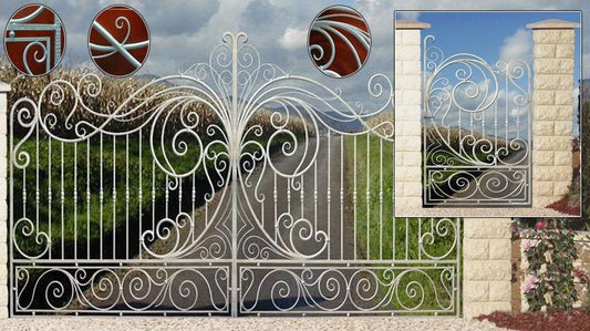 Gartentor aus Schmiedeeisen „Heidelberg“ - Schmiedeeisen Profi