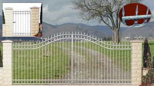 Gartentor aus Schmiedeeisen ''Kreuzberg'' - Schmiedeeisen Profi