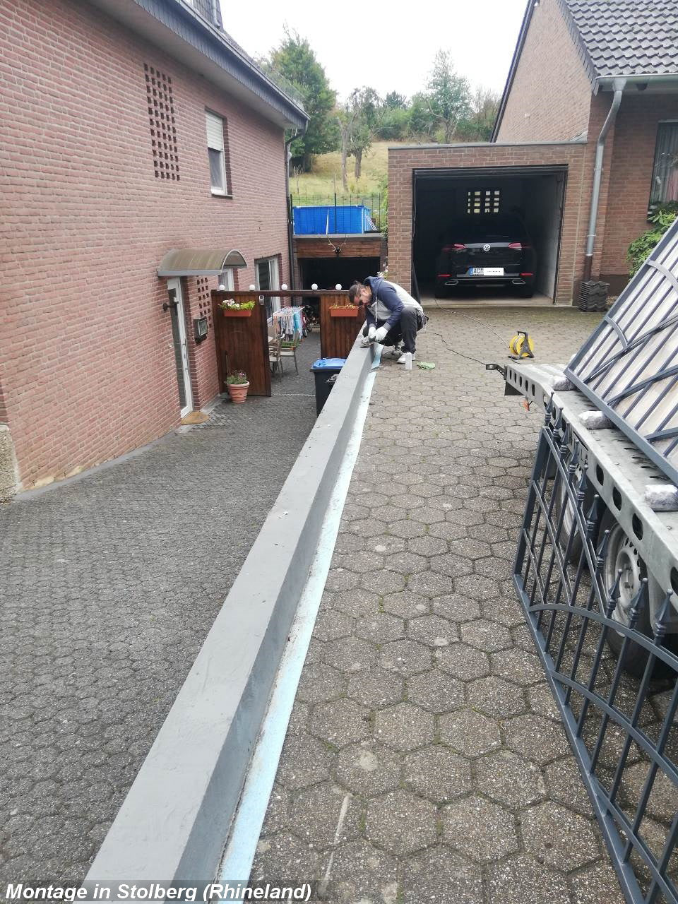 Zaun aus Schmiedeeisen ''Mannheim'' - Schmiedeeisen Profi