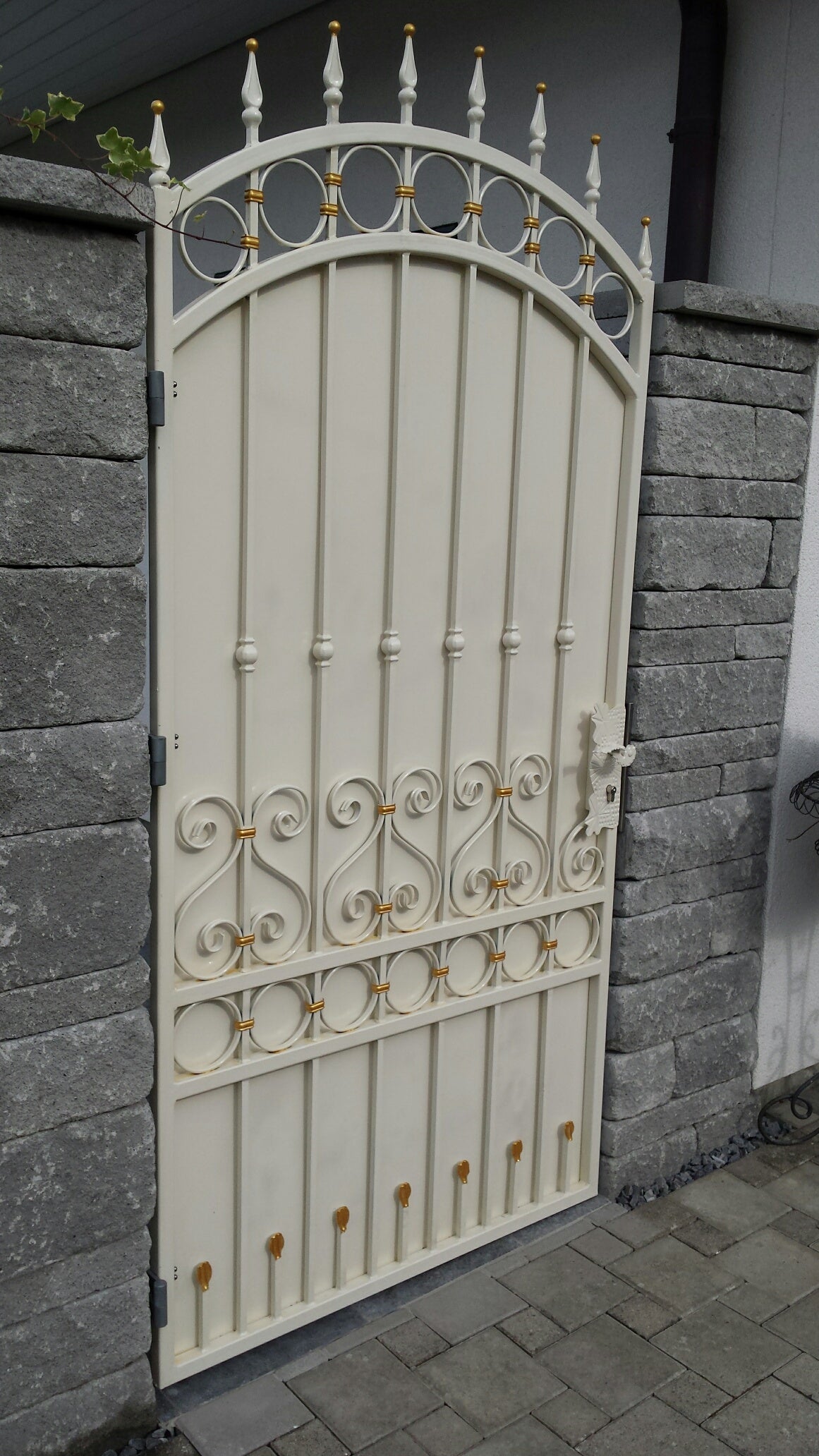 Hoftor aus Schmiedeeisen  ''Düsseldorf'' - Schmiedeeisen Profi