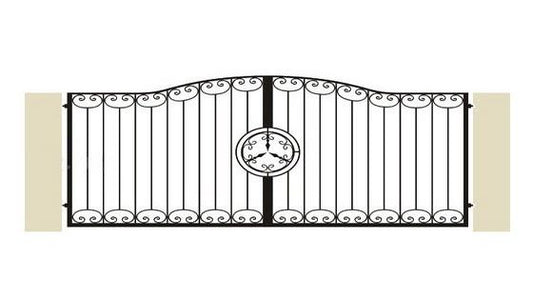 Hoftor aus Schmiedeeisen ''Wien'' - Schmiedeeisen Profi