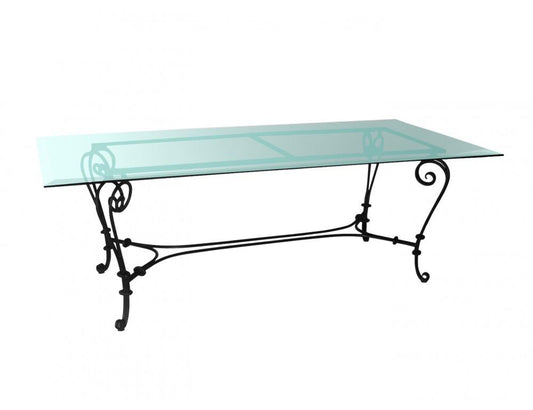 Esstisch aus Schmiedeeisen ''Leticia'' - Schmiedeeisen Profi